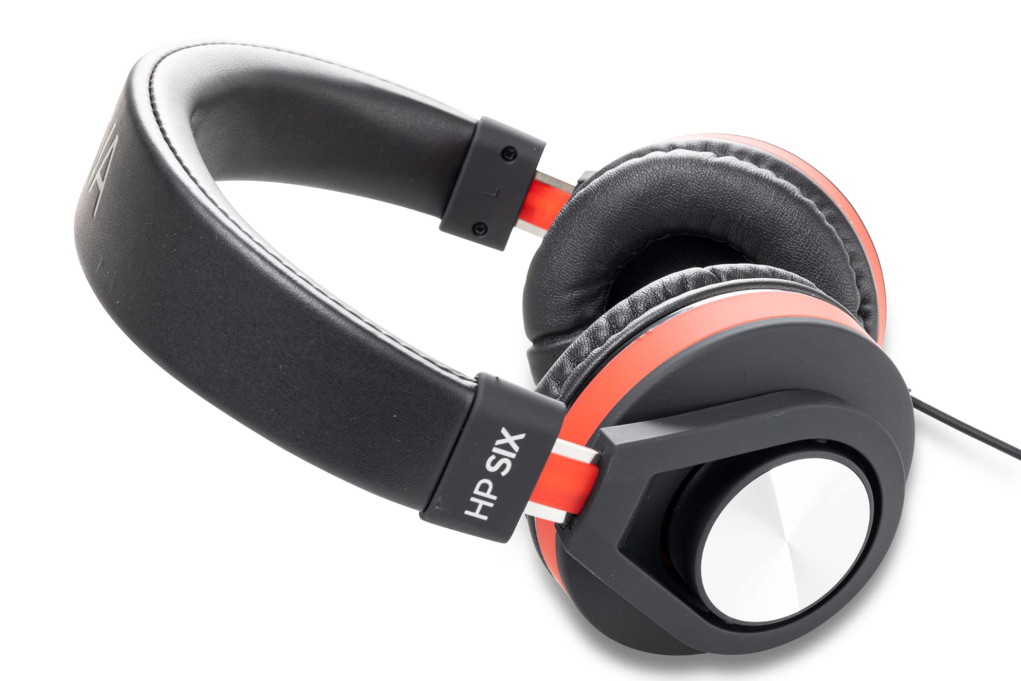 GEWA Kopfhörer HP SIX geschlossen, ohraufliegend, schwarz-rot