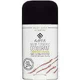 Alaffia - Neem Turmeric Activated Charcoal Deodorant, Odor Protection and Support from Shea Butter and Aloe Vera, Fair Trade, No Aluminum, No Parabens, Lemongrass Tea Tree, 2.65 Ounces