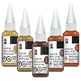 Marabu Brown Alcohol Ink Set