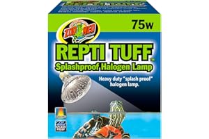Zoo Med Turtle Tuff Splashproof Halogen Lamp 75 Watts