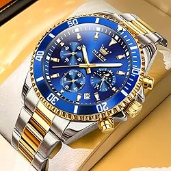 OLEVS Watches for Men Business Dress Big Face