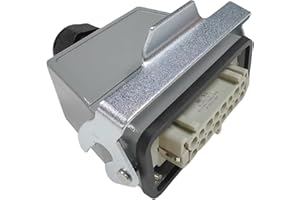 HNARL Skyjack 16Pin Female Connector,107821 Skyjack Electrical Connector Assembly Used for Scissor Lift Models SJIII 3215/SJIII 3219/SJIII 3220/SJIII 3226...