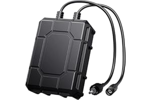 POPOSOAP 2200mAh Battery Backup for Solar Fountain Pump, 14.8V-16.8V Battery Backup Solar Water Pump for 12W/20W Solar Water Fountain Kit