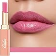 Oulac Pink Lipstick Moisturizing Shine Lipstick - Moisturizing Lip Stick Glossy Tinted Lip Balm, Sheer Shine Juicy Finish, Lightweight and Hydrating Formula for Dry Lip Care, Vegan 2.2g/0.07oz (06)