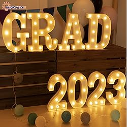 HXWEIYE Light Up Numbers-2, LED Marquee Number