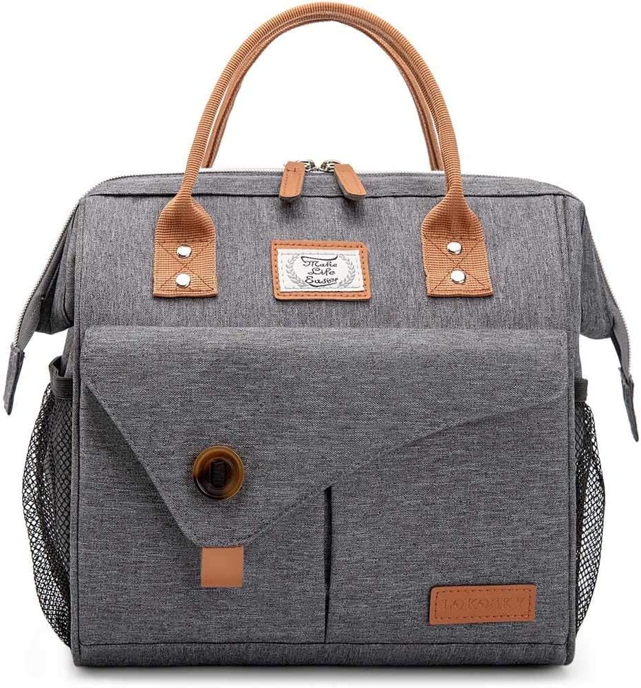 Lekesky Insulated Lunch Bag Lunch Tote for Women Leakproof Cooler Bag