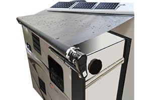 ‌CLee Zen RV Slide-Out Awning Cover Full Kit Black, Disassembly-Free Adjustment, Design Quick Fabric Tension Control, All-Weather Protection, Fits Most RV Models, 12'6" (Fabric 12'1")