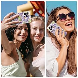 UEEBAI Ripple Case for iPhone 13 Pro Max, Cute