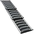 TRIXIE Heavy Duty 69" Telescoping Pet Ramp, Lightweight Aluminum, Portable Dog Ramp, Car Ramp, Extra Long