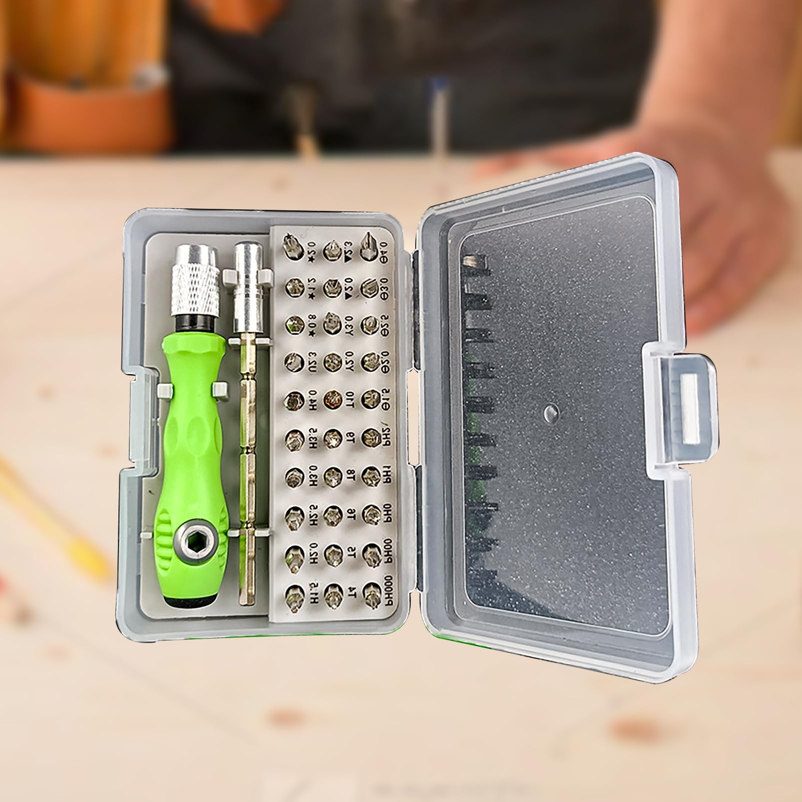 Photo 1 of 32-in-1 Multifunctional Screwdriver Set Household Home Repair Tool Kit for Phone, Computer, Watch, Laptop, Game Console