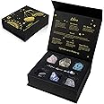GolbalJew Libra Crystals Gift Set, Zodiac Signs Healing Crystals Birthstones with Horoscope Box Set Libra Astrology Crystal Bracelet Healing Stones Gifts