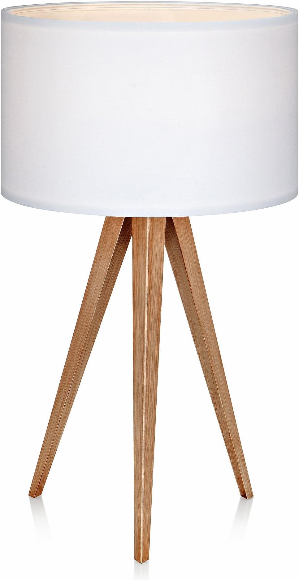Versanora Romanza Tripod Table Lamp with White Shade