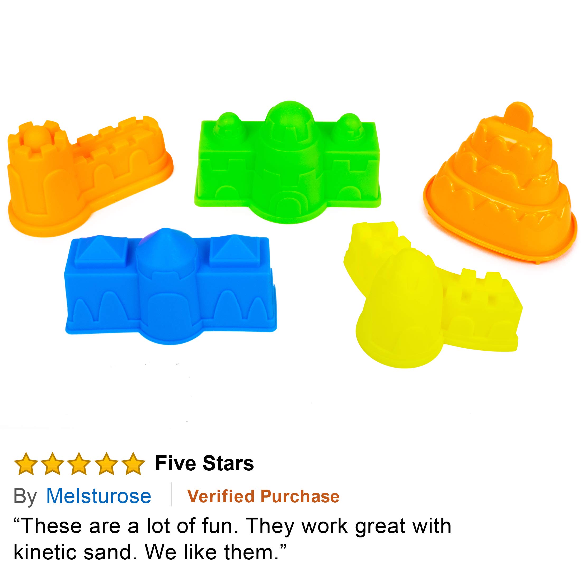 mini sand castle molds