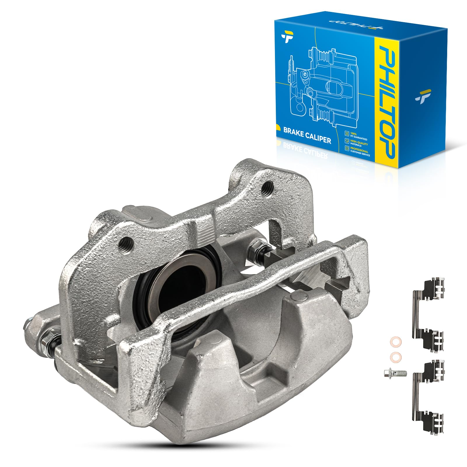 Photo 1 of PHILTOP Brake Caliper Front Right Compatible with 2005-2011 Chrysler 300, 2006-2011 Dodge Charger, 2005-2008 Dodge Magnum, 2009-2011 Dodge Challenger, 18-B4968
