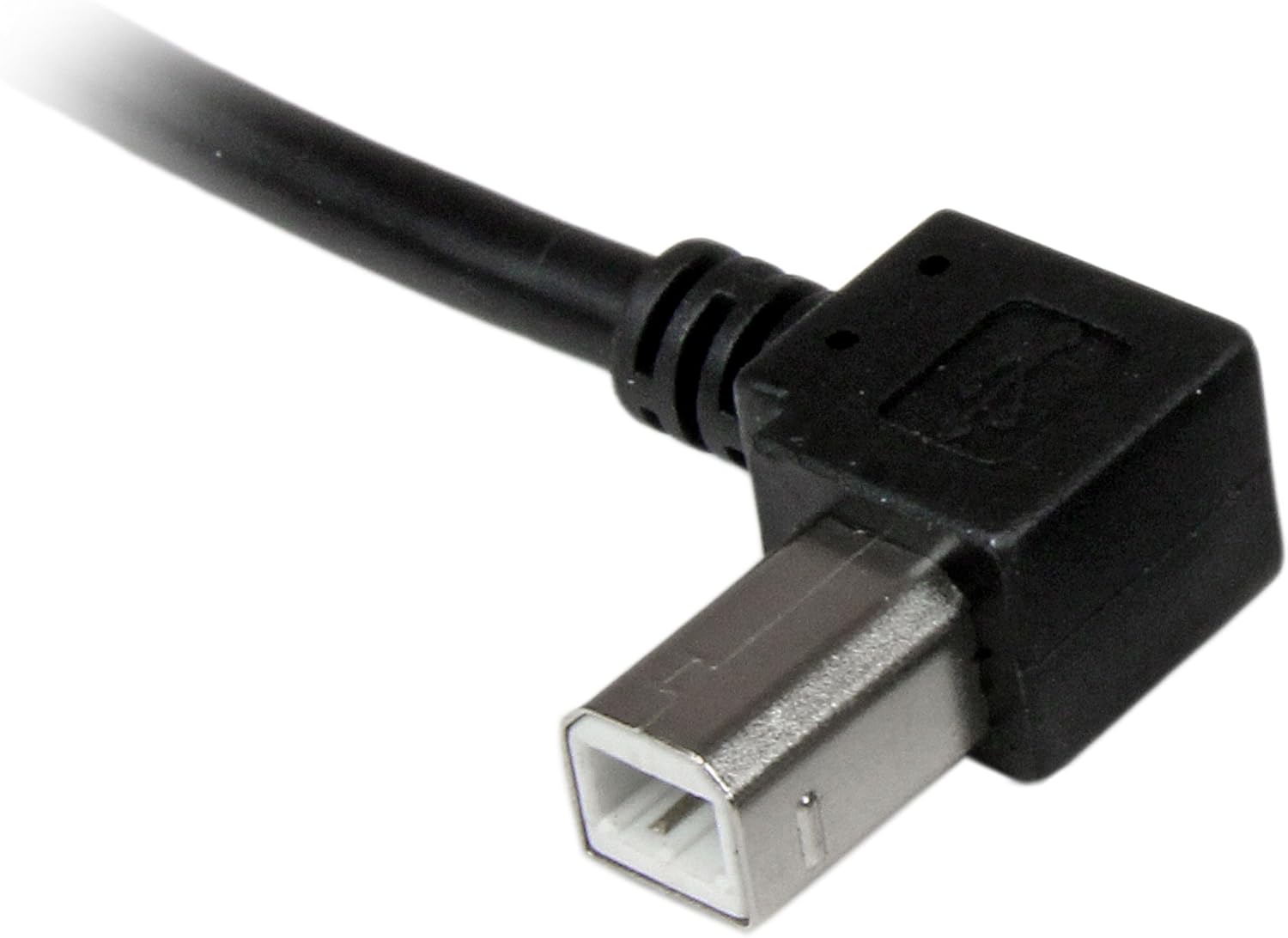StarTech.com 3m Usb 2.0 A To Left Angle B Cable - M/m, Black, 10 ft/3 m - Image 5