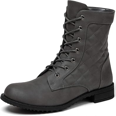 Lace up ankle combat boots Clearance