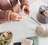 ilauke Knitting Wool 12x50g Creamy Latte DK Yarn 1200m Acrylic Baby Soft view 6