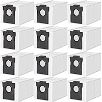 12Pack Replacement Dust Bags, Spare Partes Compatible with Dreame X50 X40 X30 L50 L40 Ultra/ L10S Pro Ultra/ L10S Ultra Gen 2