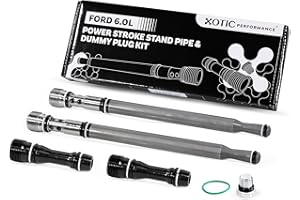 Upgraded Stand Pipe & Dummy Plug Replacement Kit for 2004.5-2010 Ford 6.0L Powerstroke F250/F350/F450/F550 | 6E7Z-9A332-B | F
