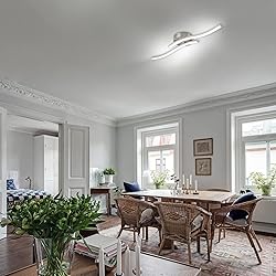 EDISLIVE Modern Dimmable LED Ceiling Light Curved 2