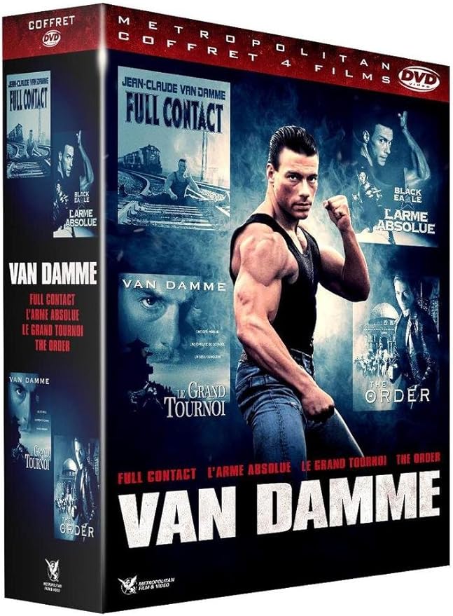Le Grand Tournoi Van Damme Jean-Claude Van Damme : Black Eagle-L'arme absolue + Full Contact + The