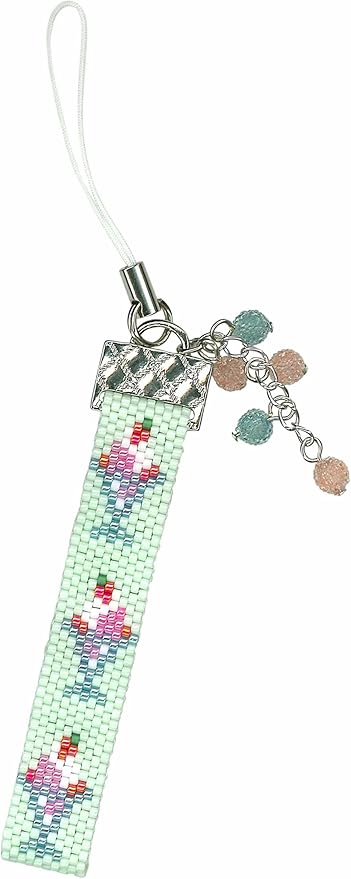 Amazon Miyuki デリカビーズでつくる ビーズステッチ ストラップキット Bfk 271 ストロベリーパフェ ストラップ アニメ 萌えグッズ 通販