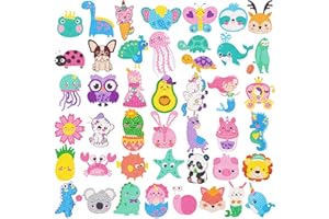 EAPHANT Diamond Art Kits for Kids 44 Designs 6500+ Gems Diamond Stickers Art and Crafts for Kids Ages 4-8 8-12 5D DIY Diamond Mosaic