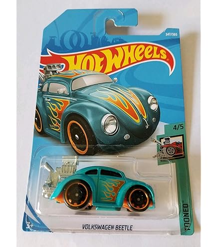 Amazon.com: Hot Wheels 2017 Tooned Volkswagen Beetle, Exclusive