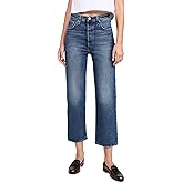 Levi's Womens Premium Ribcage Straight Ankle Jeans