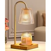 Hong-in Candle Warmer Lamp with Timer Dimmer,Christmas Birthday Gifts for Women Mom,House Warming Gifts New Home Room Decor,V