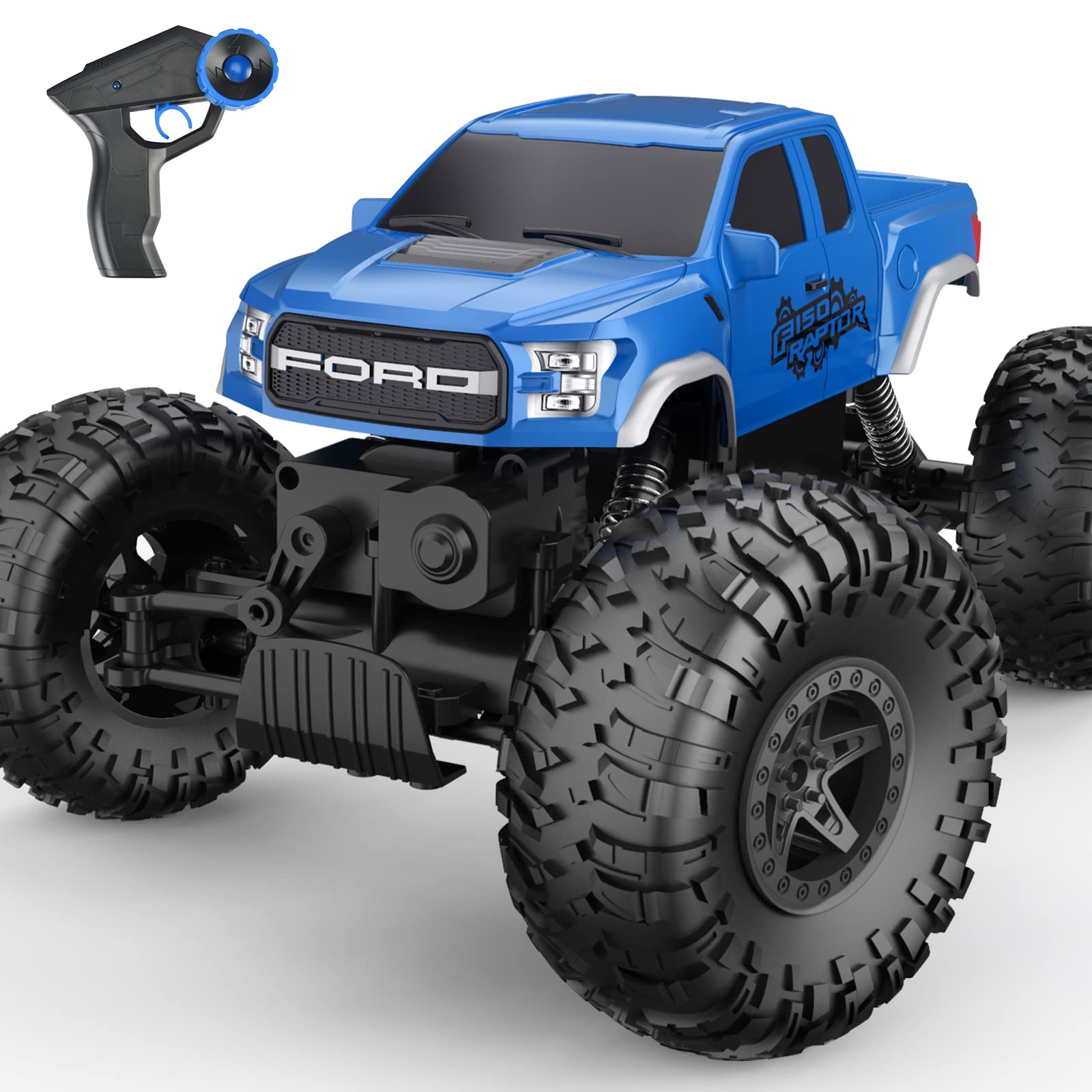 Ford Raptor F150 RC Car 4WD Monster Trucks for Boys11 Inches Off