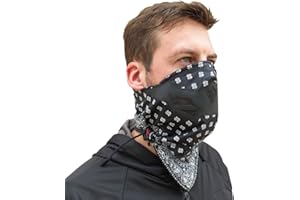 GRACE FOLLY Half Face Mask for Cold Winter Weather. Use This Half Balaclava for Snowboarding, Ski, Motorcycle. (Many Colors)