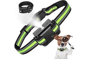UCATQ Citronella Bark Collar, 【Not Included Spray】 Spray Bark Collar with 2 Spray & Sensitivity Level, Citronella Dog Collar Humane Anti Barking Collar, Spray Dog Collar for Small Medium Large Dogs