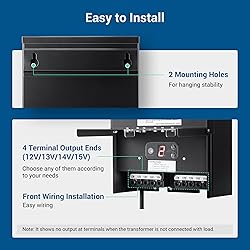 DEWENWILS 600W Low Voltage Landscape