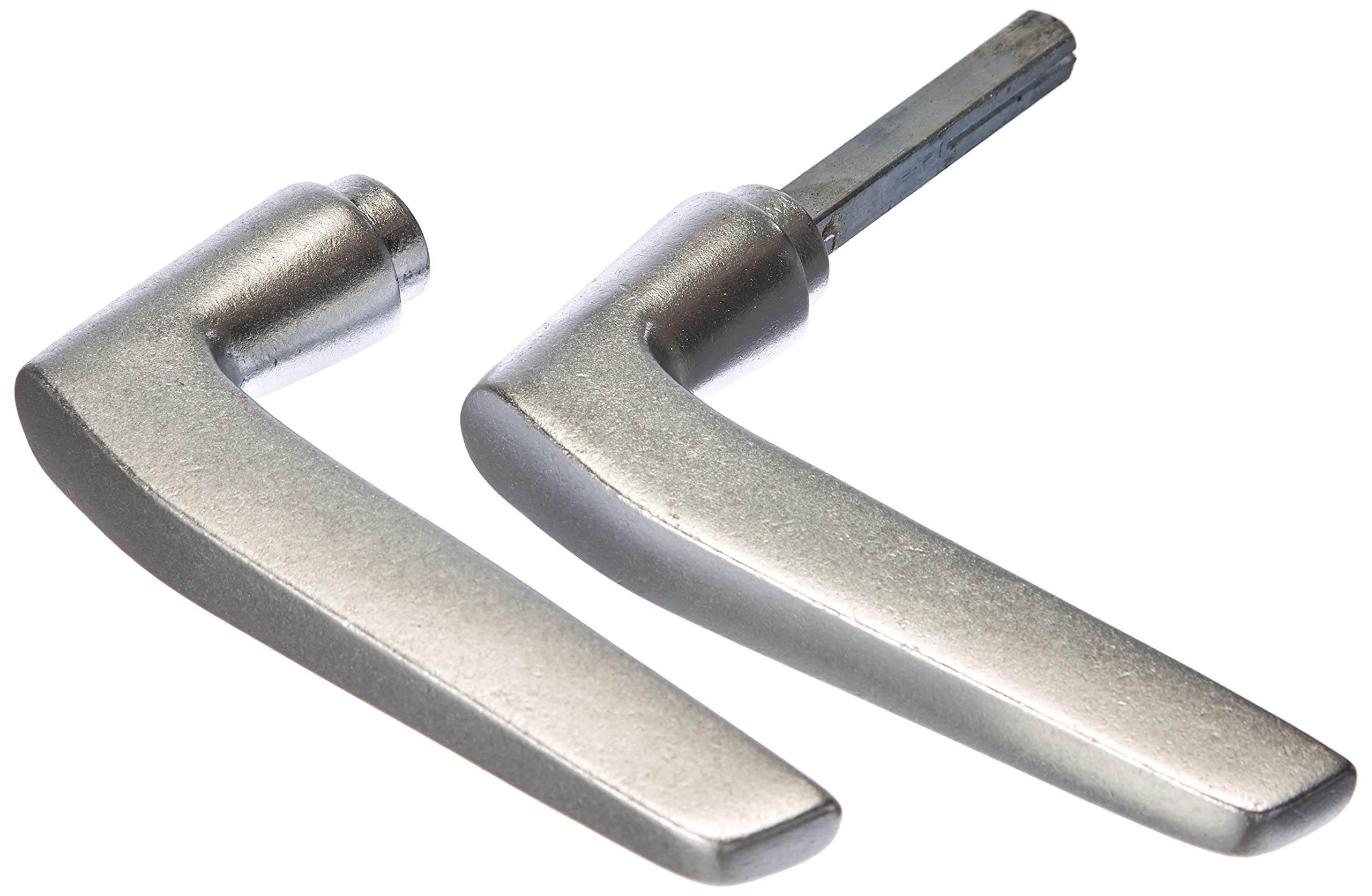 Pair of Square Aluminium Crutches 8 mm