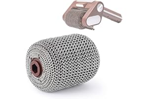 Pddolw Stainless Steel Roller Grill Brush Suitable for Cordless Electric Grill Cleaner - Rechargeable BBQ Brush Bristle Free - Design for Safe Cleaning Brush 1PC