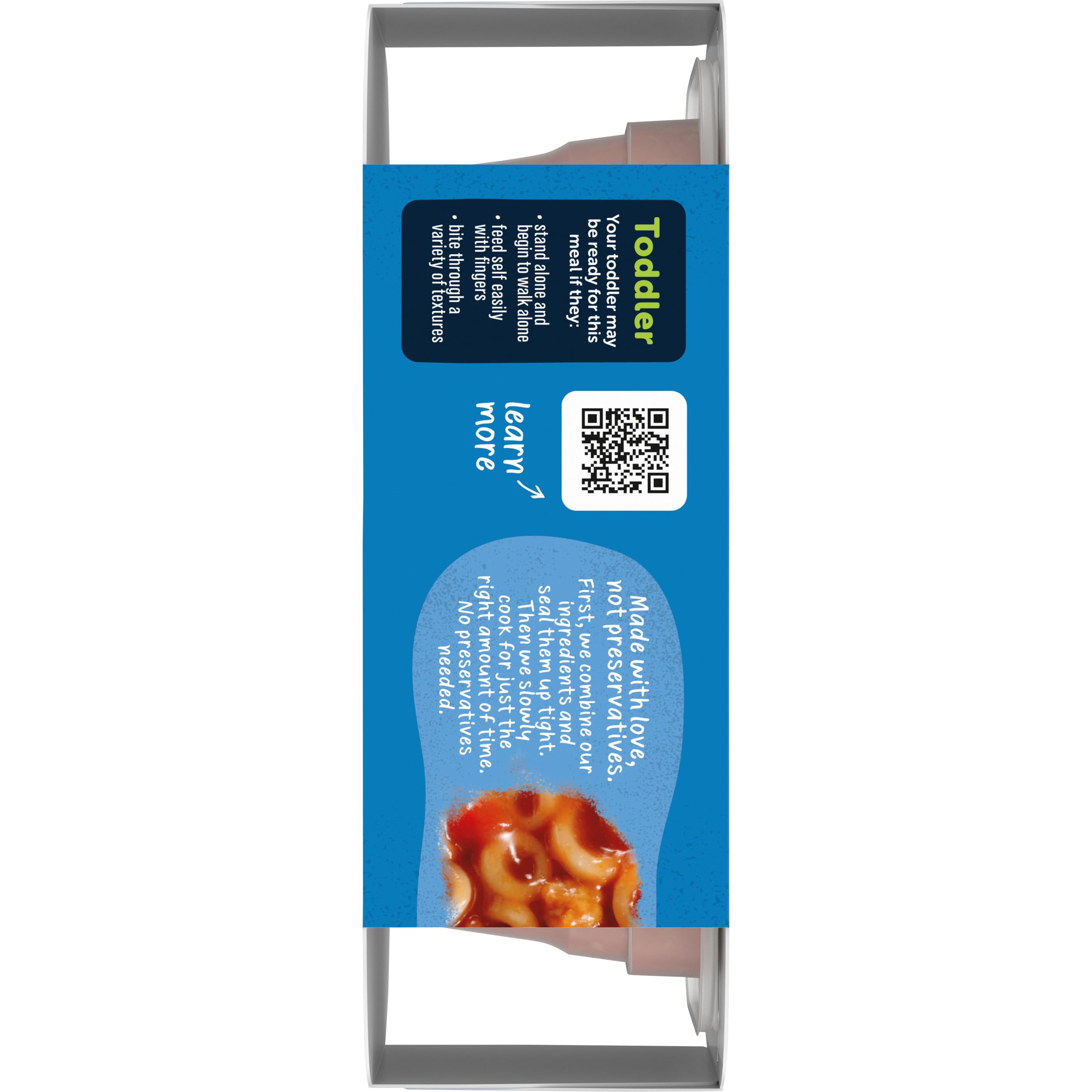 Gerber Toddler Food, Spaghetti Rings in Meat Sauce, Mealtime for Toddler, 6PK