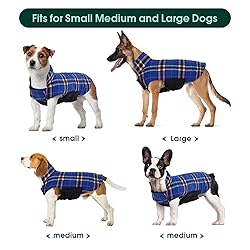 Kuoser Waterproof Dog Coat, Reversible Dog Jacket