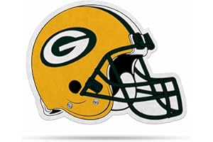 Rico Industries NFL Football Helmet Shape Cut Pennant - Home and Living Room Décor - Soft Felt EZ to Hang