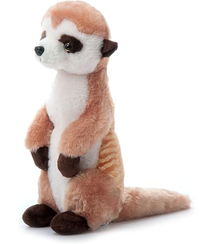 Heunec Misanimo Meerkat Plush - 39cm, Light Brown, GRS/PET Recycled Materials - View #9
