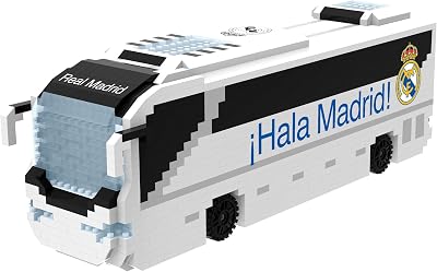 FOCO Official Real Madrid BRXLZ 3D Bricks Coach Construction Toy Model