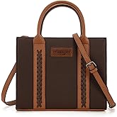 Wrangler Tote Bags for Women Top-handle Handbags and Purse for Women with Adjustable Strap