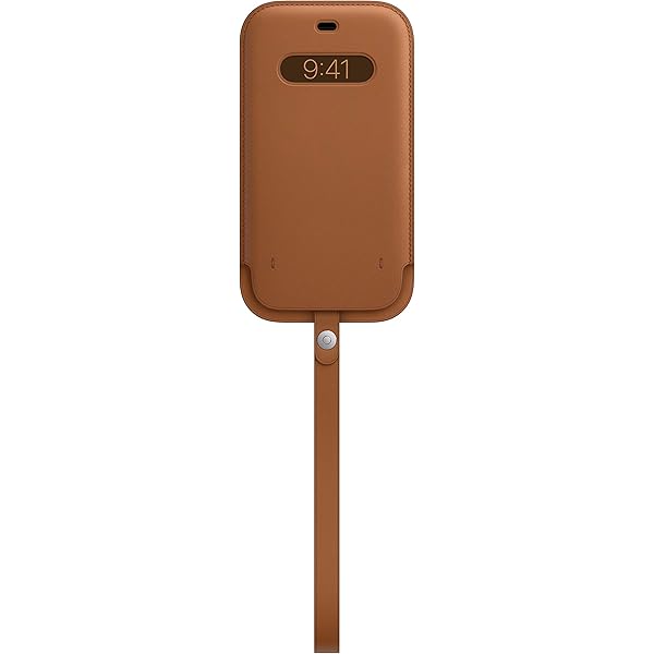 Amazon.com: Apple iPhone 12 and 12 Pro Leather Sleeve with MagSafe