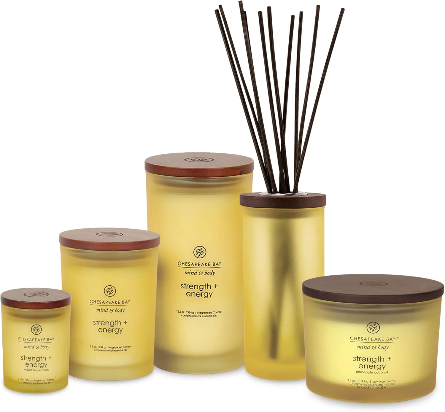 Chesapeake Bay Candle Scented Candle, Serenity + Calm (Lavender Thyme), Coffee Table: Home & Kitchen