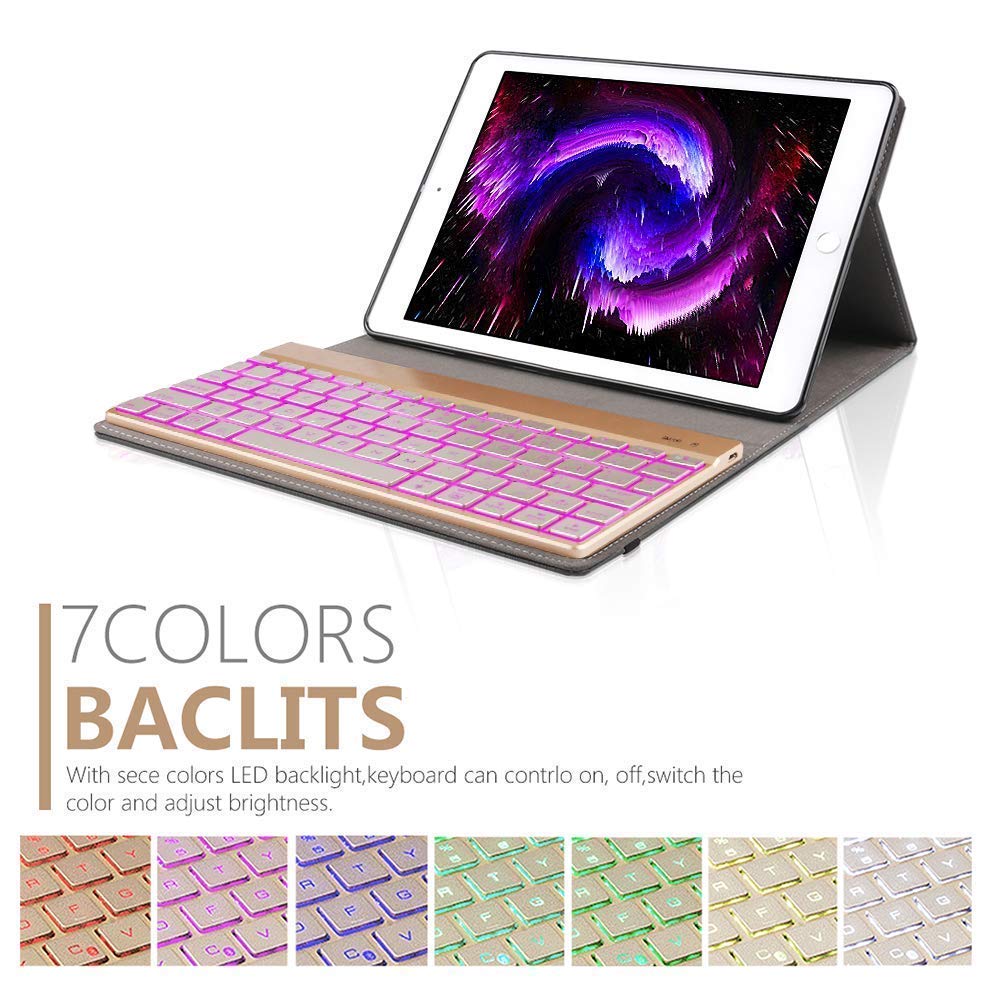 Custodie Morbide E Rigide Custodia Tastiera Per Ipad 10 2 Dingrich Custodia Tastiera Per Ipad 10 2 19 7th Gen 10 5 17 Air 3 Bluetooth 7 Colori Retroilluminati Tastiera Staccabile Auto Sleep Wake E C Layout Italiano Informatica Laaldeasanicolas Es
