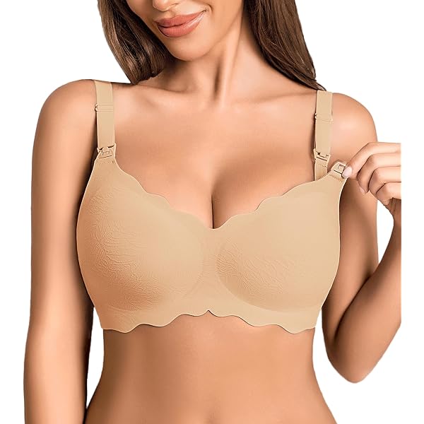FAFWYP Comfort Nursing Bras Wireless Seamless Ultra Comfort Maternity Bra Soft Support Pregnancy Sleeping Bralette Underwear For Women Breastfeeding 63698595 Cd76 4f15 A027 5c8abb281ff9.707b086712b44f2afafbe16e2dc10c77