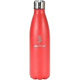 Aquapelli Vacuum Insulated Sport Bottle, 16 ounces, Pompeian Red