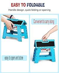 ACSTEP Folding Step Stool 9 inch Height Non-Slip