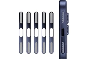 for iPhone 17 Pro Max Earpiece Speaker Mesh Anti Dust Proof Adhesive Cover - 5pcs /Deep Blue