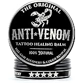 Anti*Venom Tattoo Aftercare – Premium Organic Tattoo Aftercare for Nourishing Fresh Tattoos, Daily Tattoo Moisturizer, Fast-Absorbing, Unscented & Dye-Free, Petroleum-Free, Artisan Quality